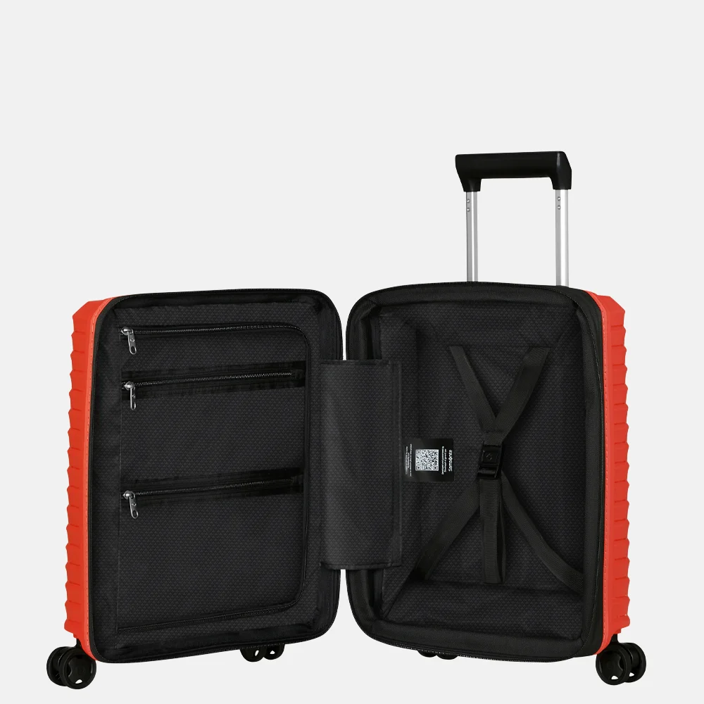 Samsonite Upscape underseater 45 cm lava red bij Duifhuizen