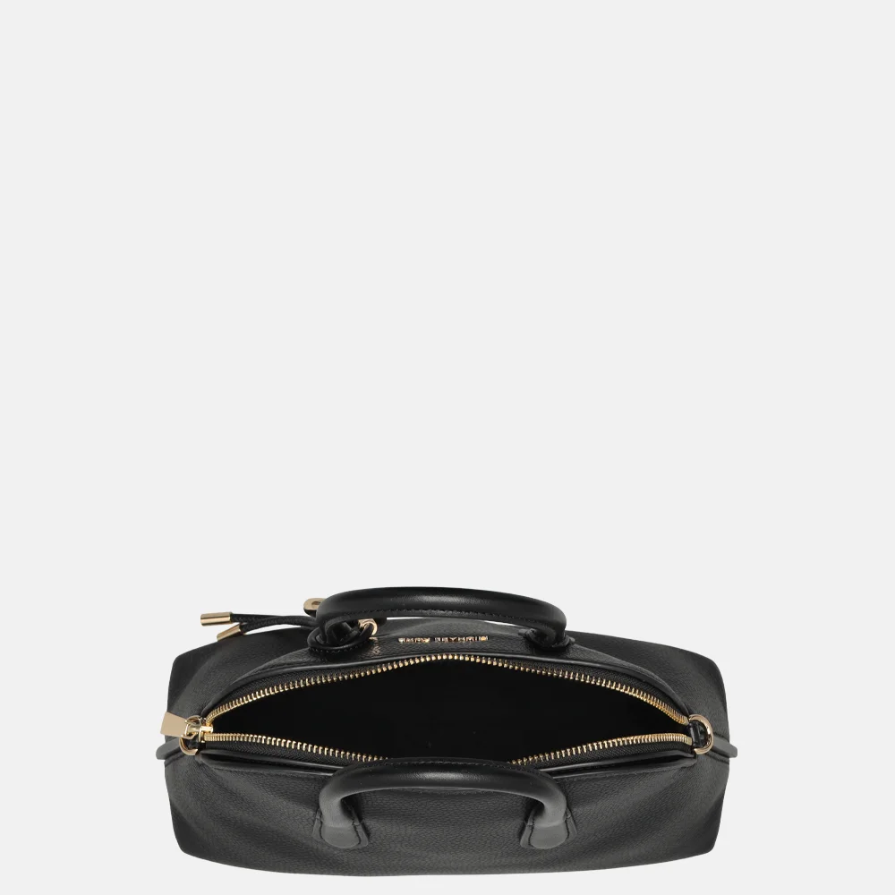 Michael Kors Freddie dome satchel handtas M black bij Duifhuizen