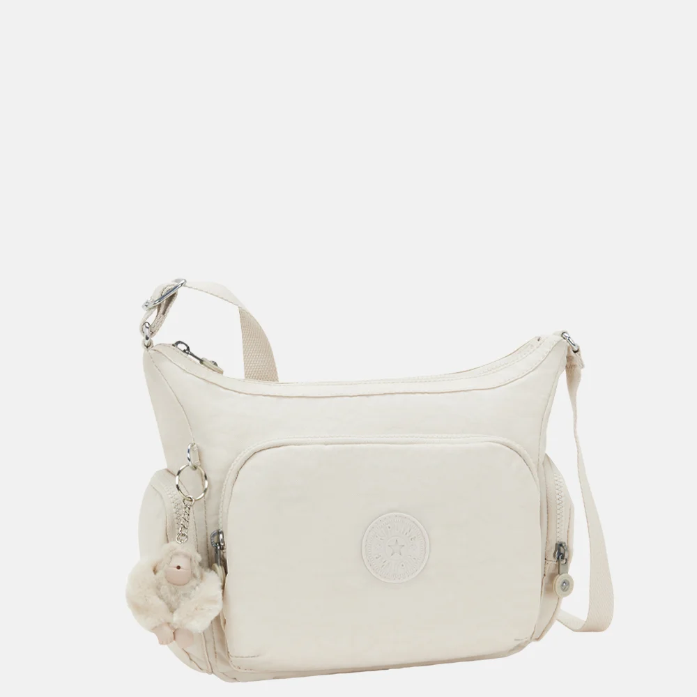 Kipling GABB schoudertas S hideaway beige bij Duifhuizen