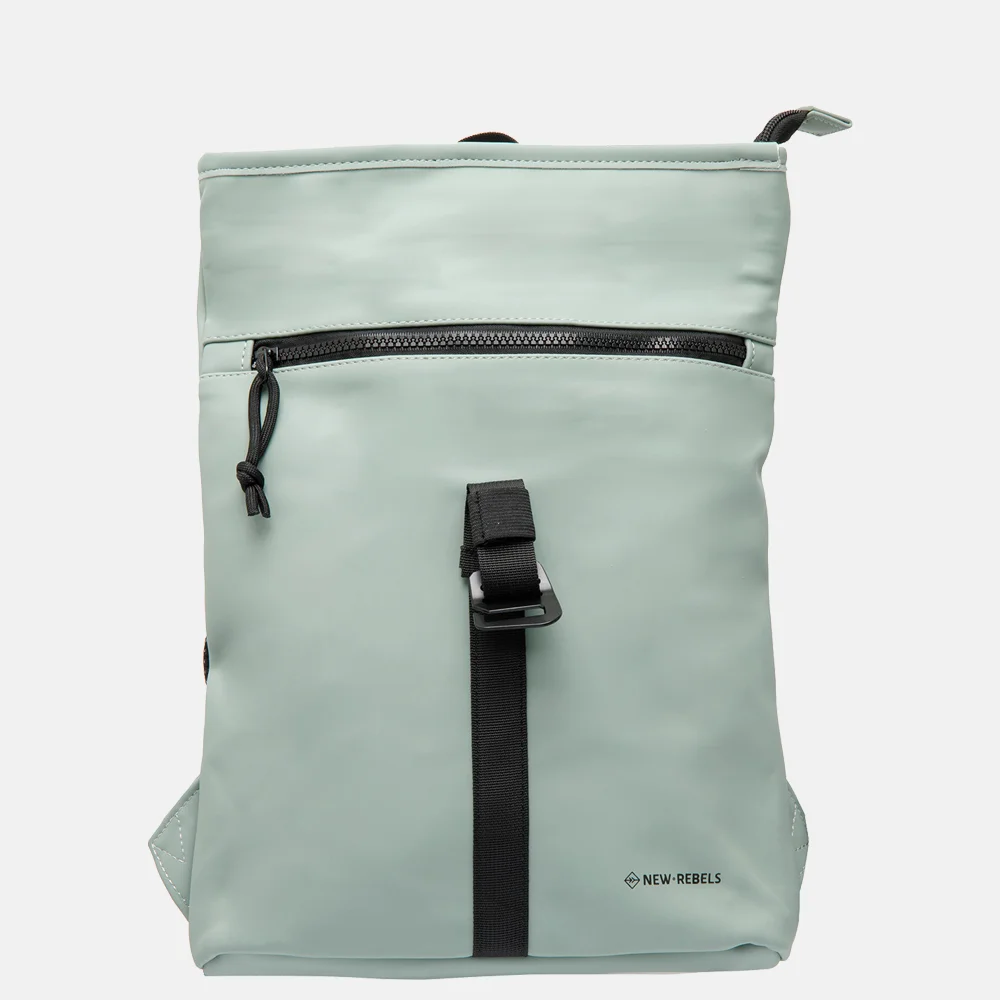 New Rebels Mart rugzak mini salie green bij Duifhuizen