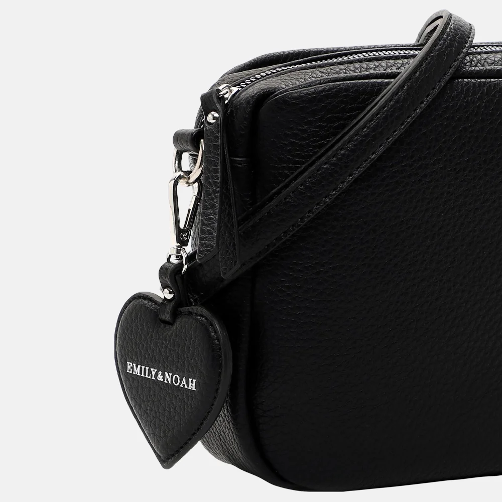 Emily & Noah Enie crossbody tas black bij Duifhuizen