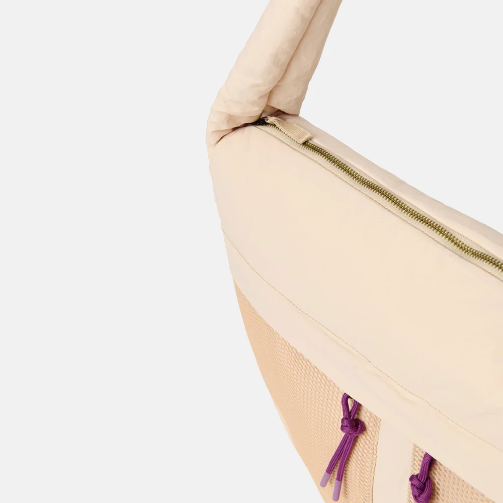 Studio Noos Patchwork crossbody tas oatmeal bij Duifhuizen