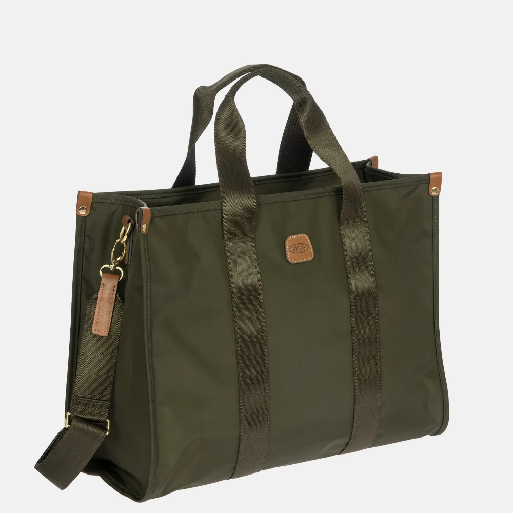 Bric's Opera bag shopper olive bij Duifhuizen