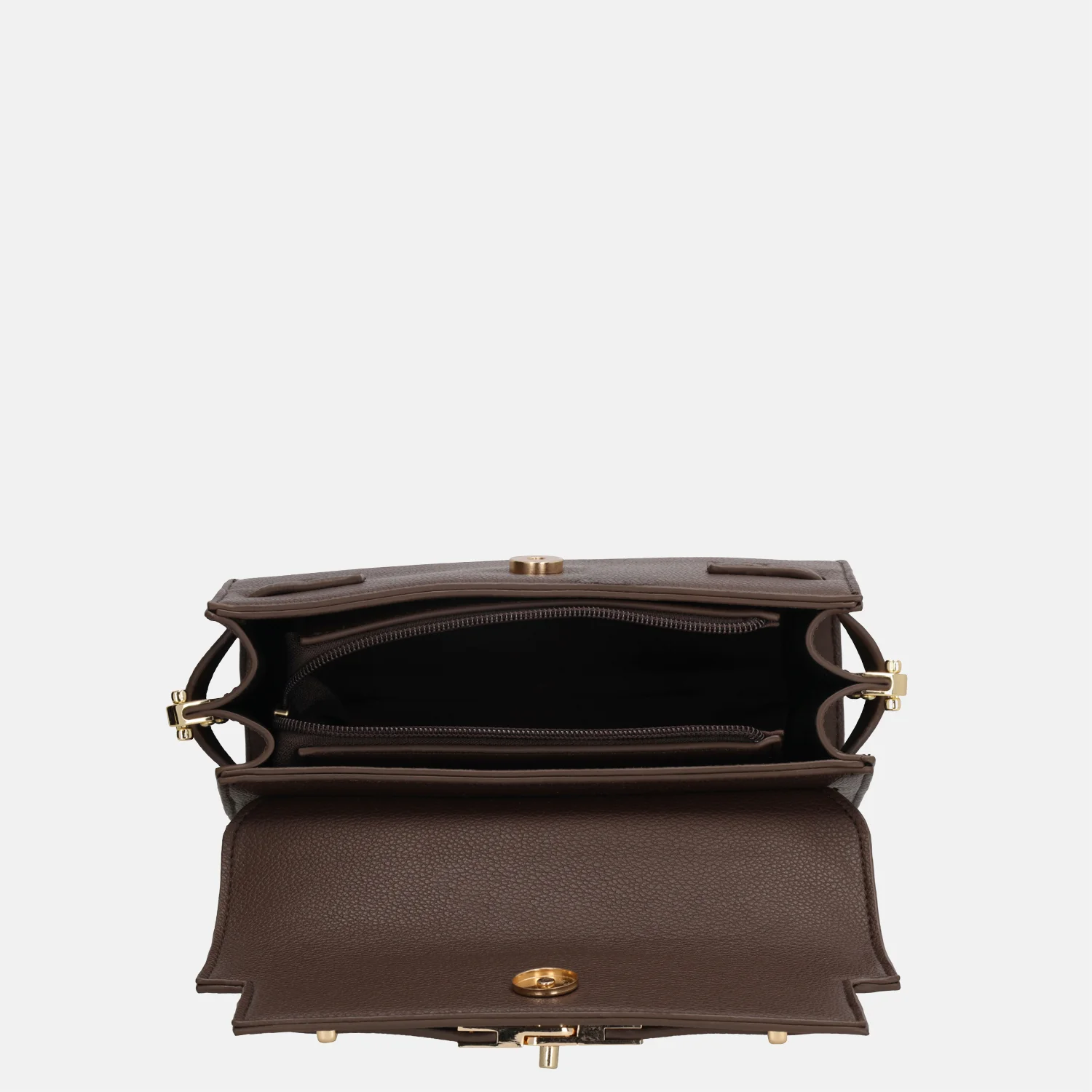 Charm London The Hamptons handtas S donkerbruin bij Duifhuizen