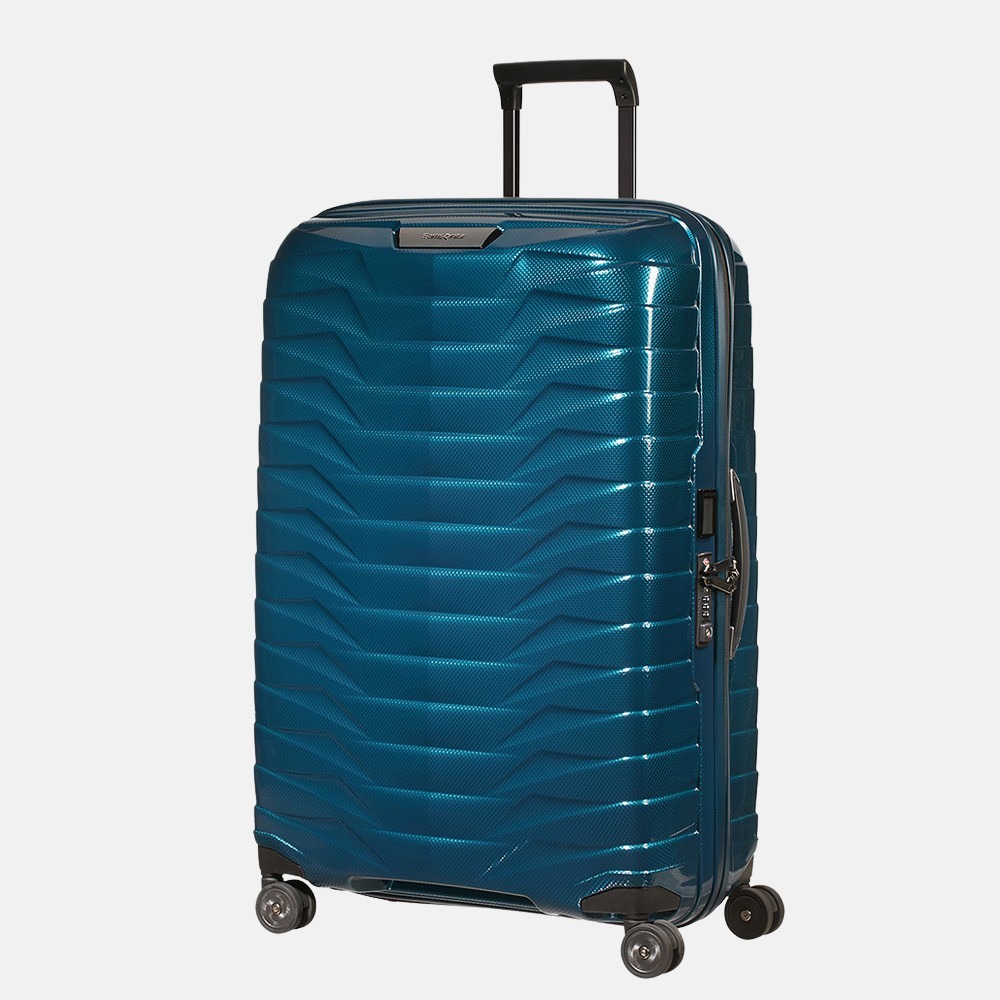 Samsonite Proxis spinner 75 cm petrol blue bij Duifhuizen