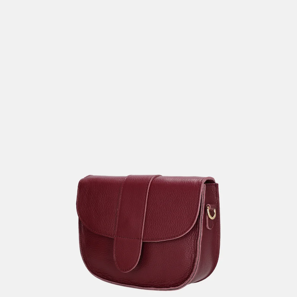 Charm London crossbody tas bordeaux rood bij Duifhuizen