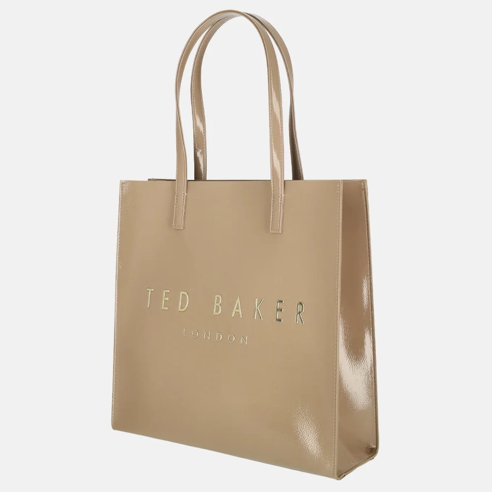 Ted Baker Crinkon shopper stone bij Duifhuizen