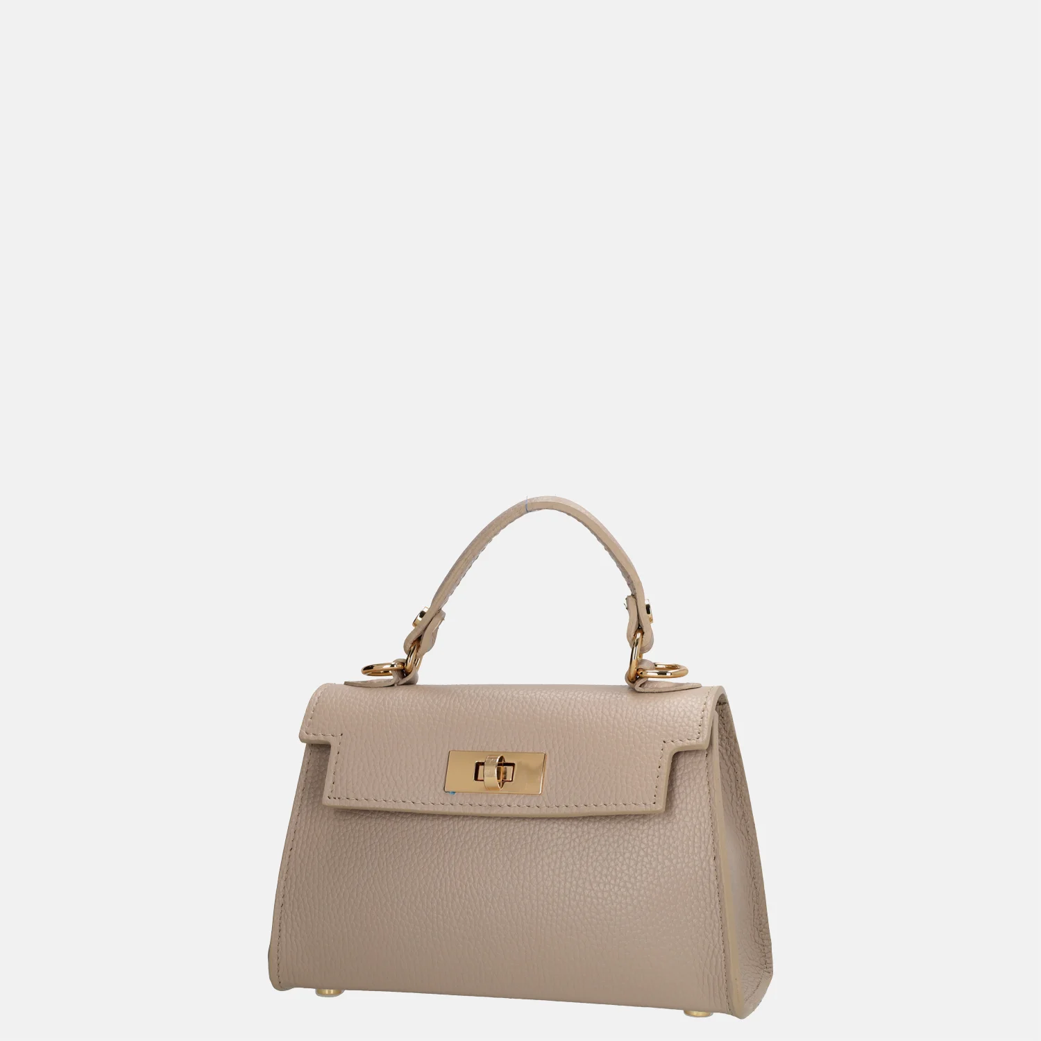 Charm London handtas S lichttaupe bij Duifhuizen
