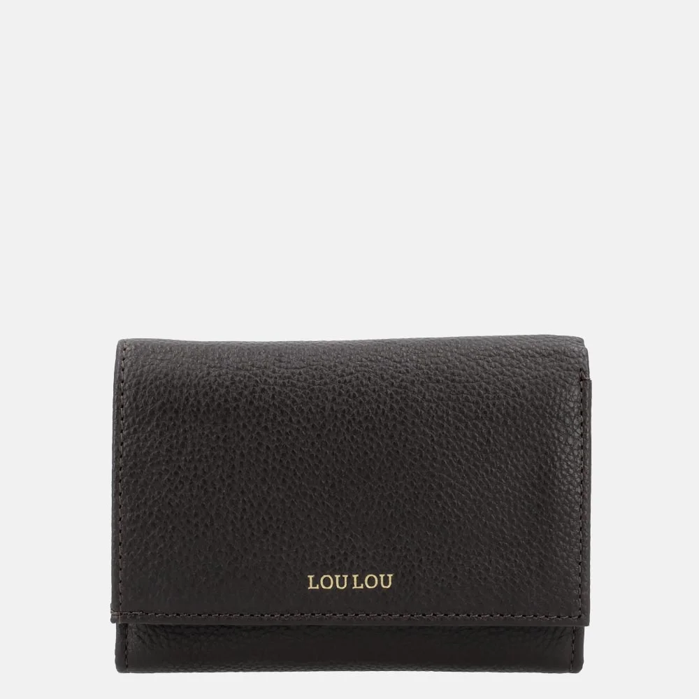 Loulou Essentiels Petite Fleur portemonnee S chocolate torte