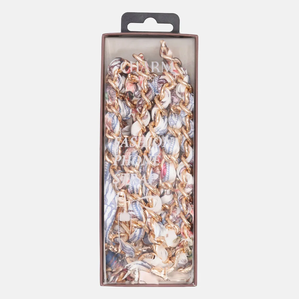 Charm London telefoonketting floral romance bij Duifhuizen