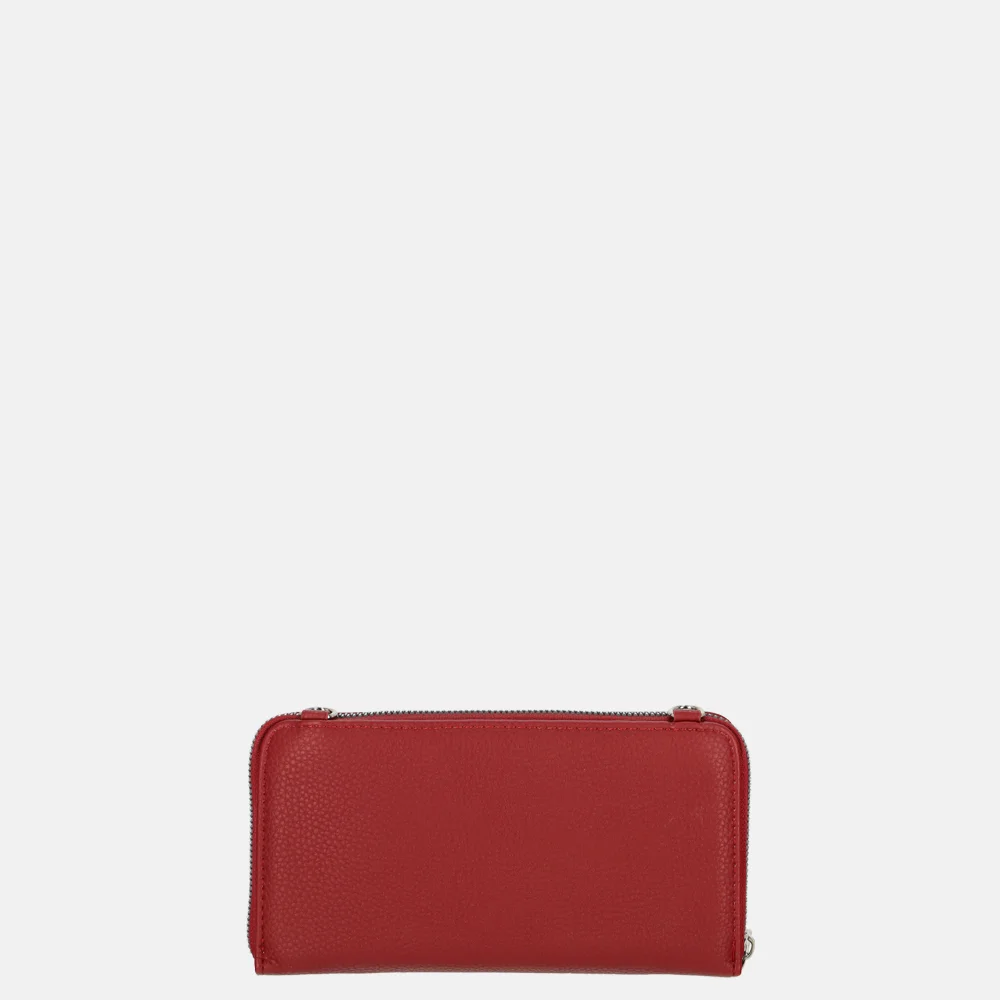 Flora & Co portemonnee/ crossbody tas red bij Duifhuizen