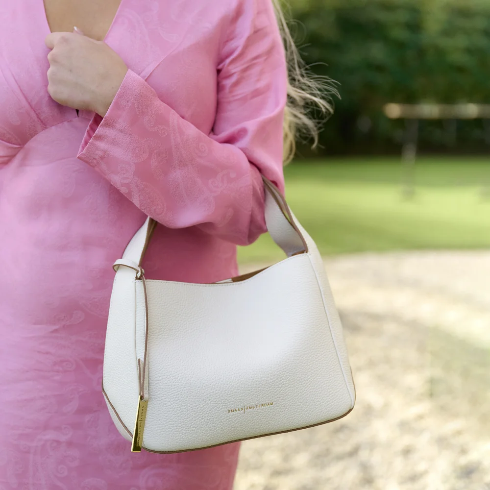 Smaak Amsterdam Sophie handtas cream bij Duifhuizen