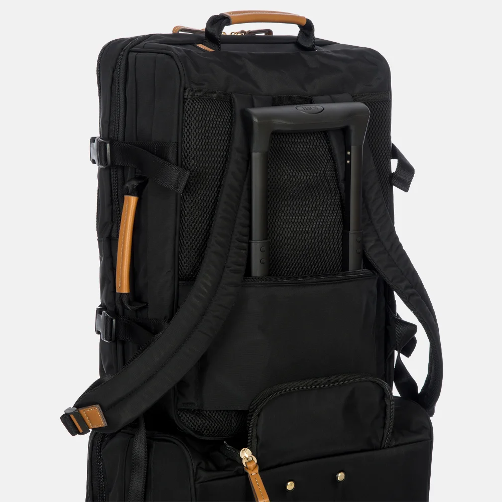Bric's X travel handbagage rugzak nero bij Duifhuizen