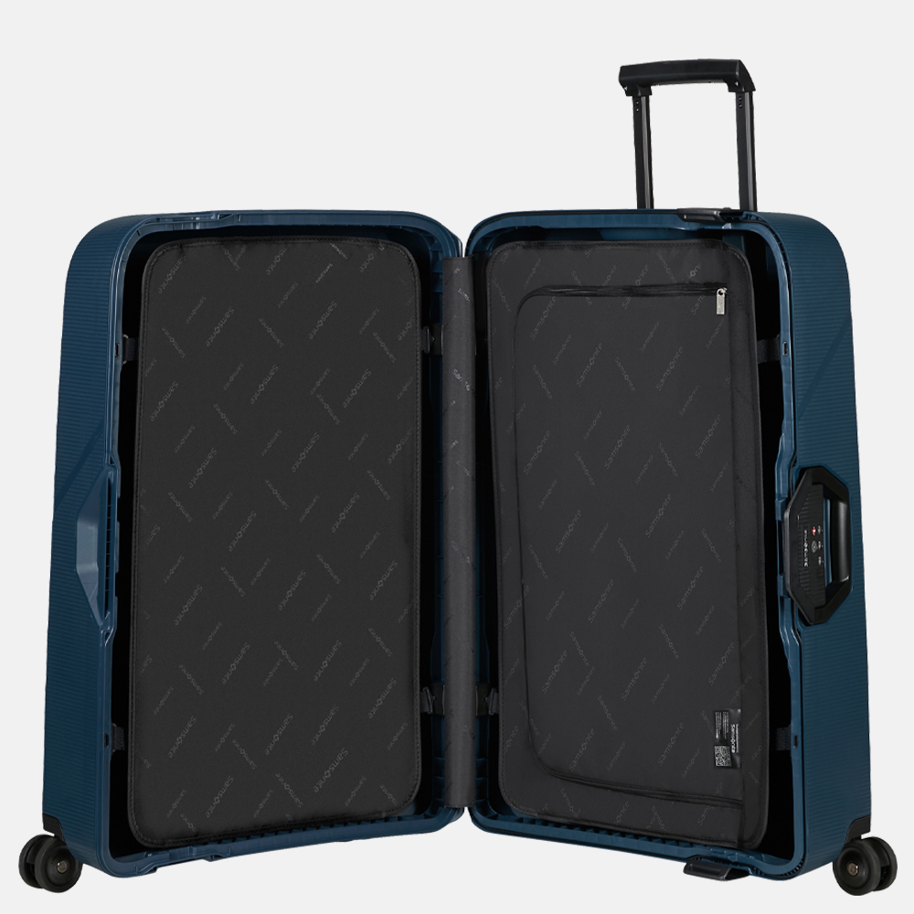 Samsonite Magnum ECO koffer 75 cm midnight blue bij Duifhuizen