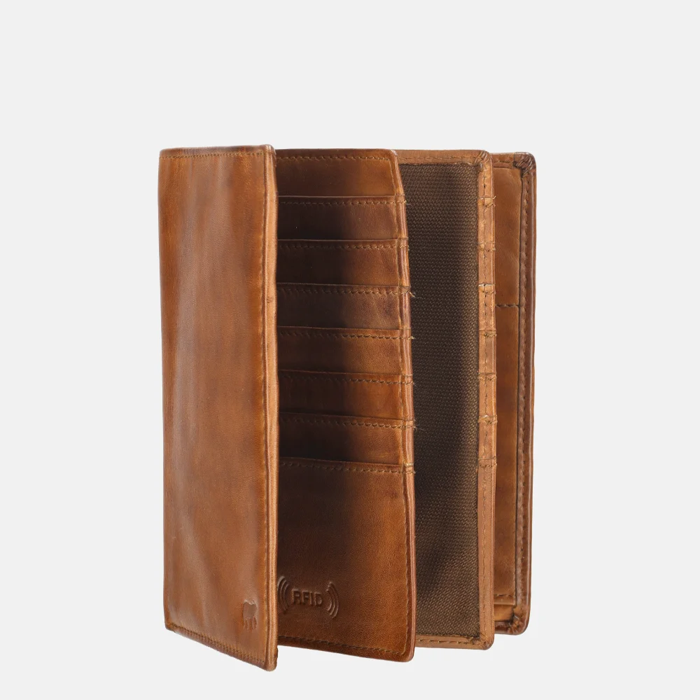 Bear Design portemonnee cognac bij Duifhuizen
