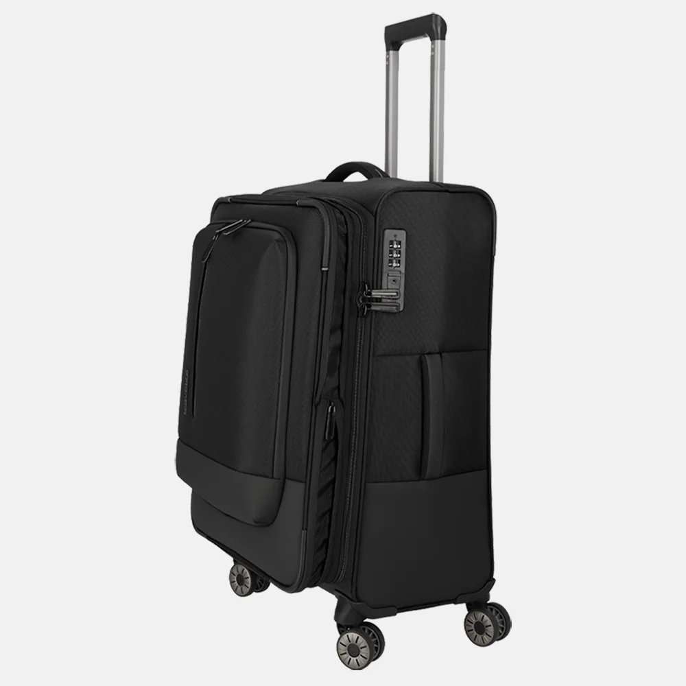 Travelite Crosslite 5.0 reiskoffer M 66 cm black bij Duifhuizen