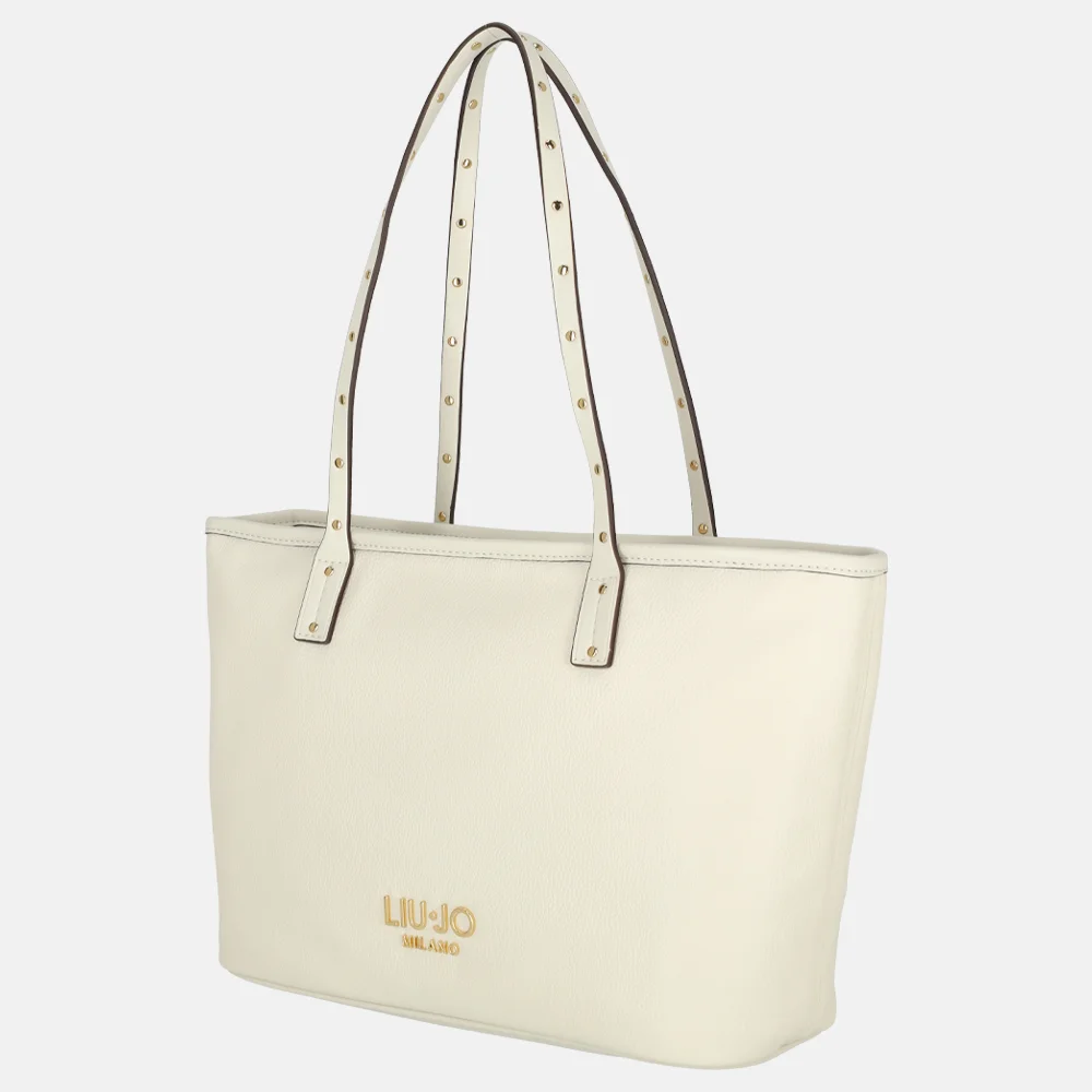 Liu Jo Evrim shopper S cream bij Duifhuizen