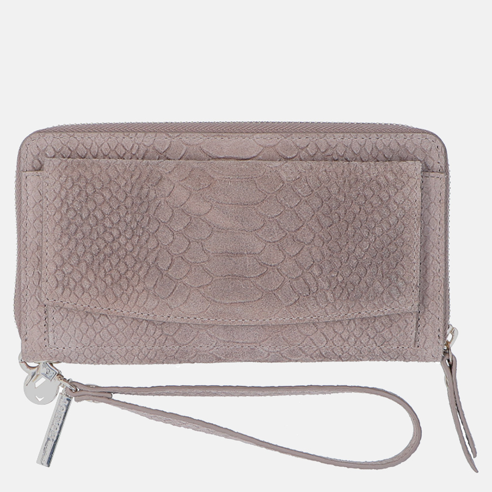 LouLou Essentiels Sugar Snake SLB portemonnee taupe