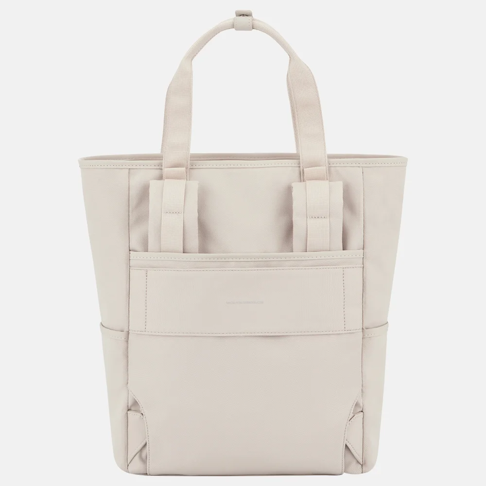 Kapten & Son Lindby rugzak 14 inch sandstone bij Duifhuizen