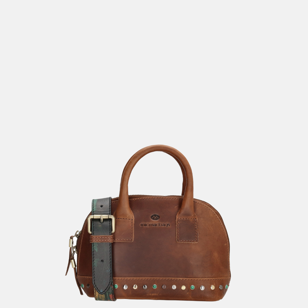 Micmacbags Masterpiece handtas mini cognac