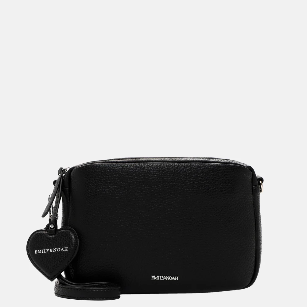 Emily & Noah Enie crossbody tas black bij Duifhuizen