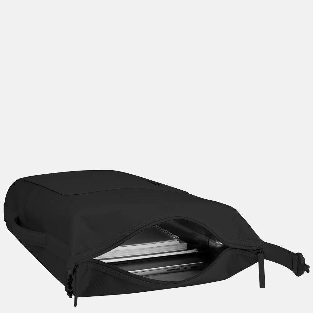 Kapten & Son Osby rugzak 16 inch all black bij Duifhuizen