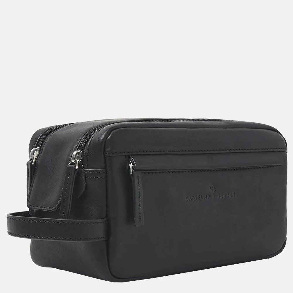 Castelijn en Beerens Verona toilettas zwart bij Duifhuizen