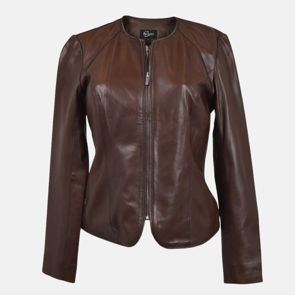 Dekkers Ledermode Gemini dames jack brown bij Duifhuizen