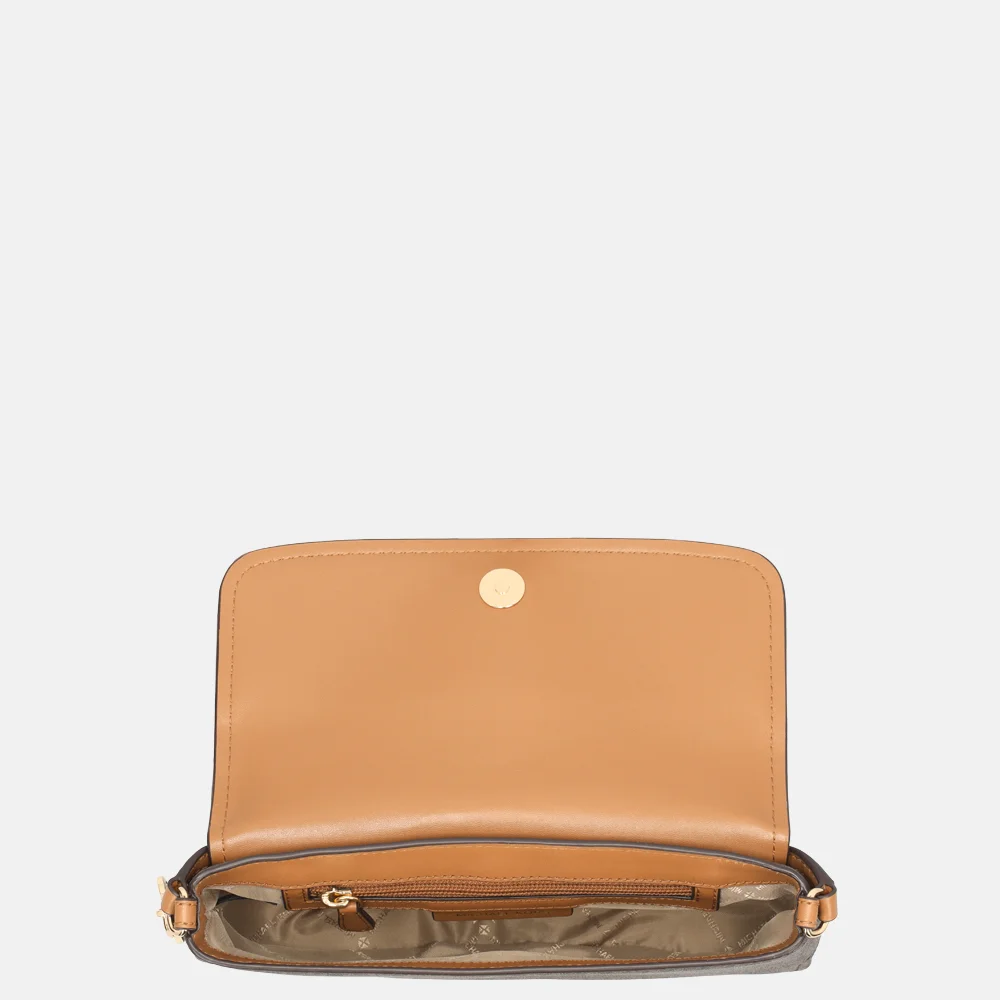 Michael Kors Alice crossbody tas S brown/acorn bij Duifhuizen