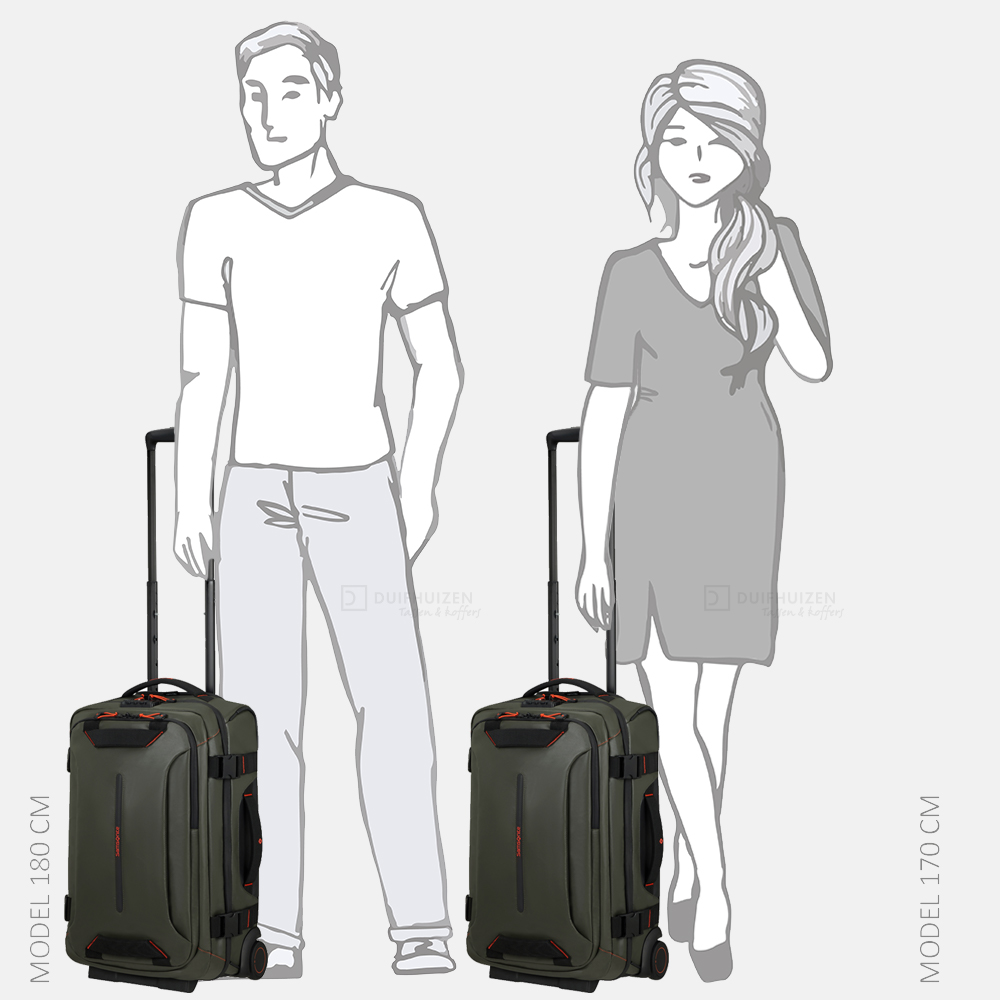 Samsonite Ecodiver reistas op wielen 55 cm climbing ivy bij Duifhuizen