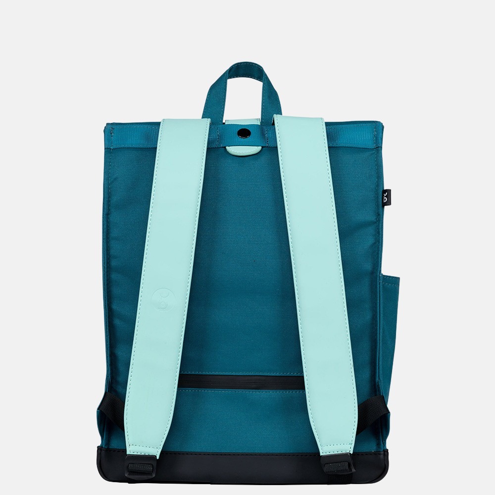 Bold Banana Envelope rugzak 15.6 inch petrol peppermint bij Duifhuizen