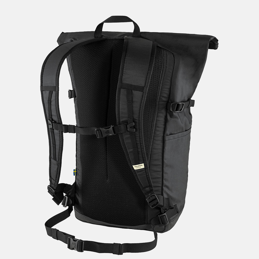 Fjallraven High Coast Foldsack 24 rugzak 15 inch black bij Duifhuizen
