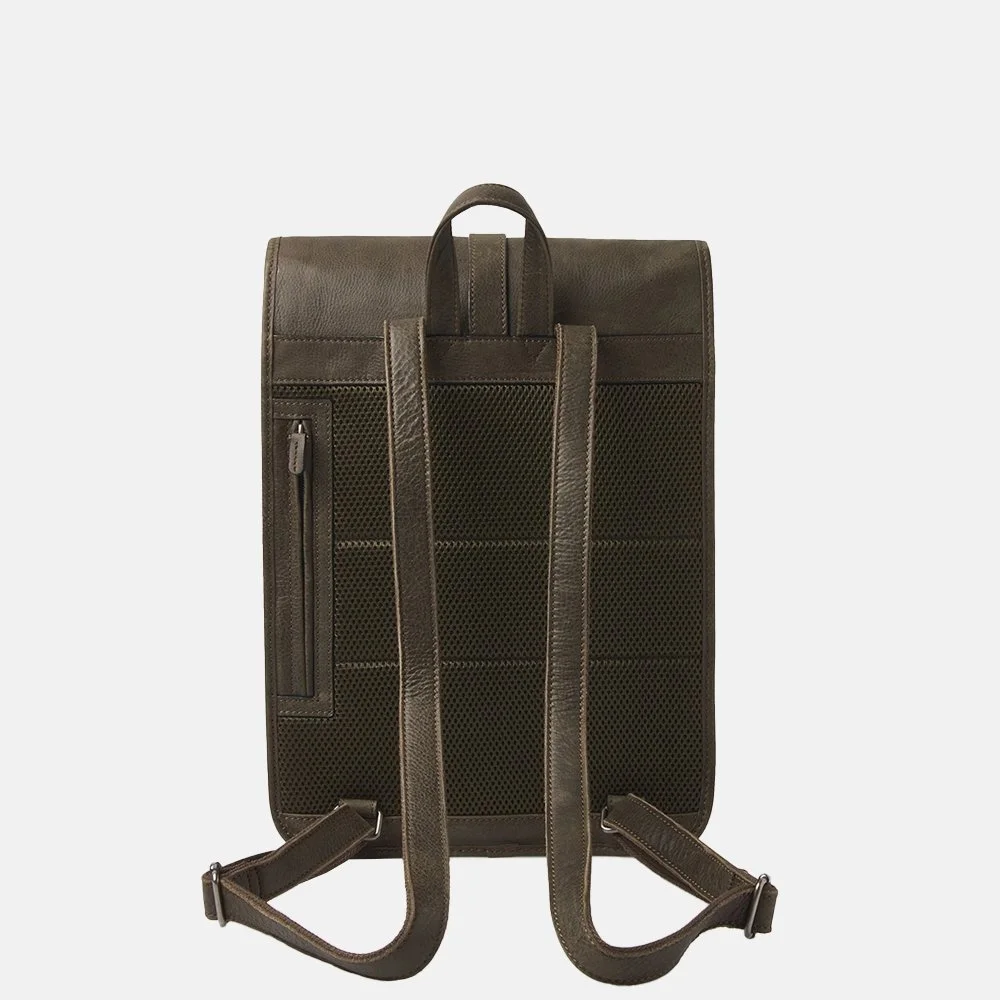 Castelijn & Beerens Carisma rugzak 15.6 inch dark military bij Duifhuizen