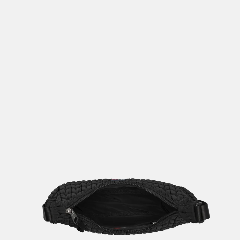 Tommy Hilfiger Urban guilted schoudertas black bij Duifhuizen