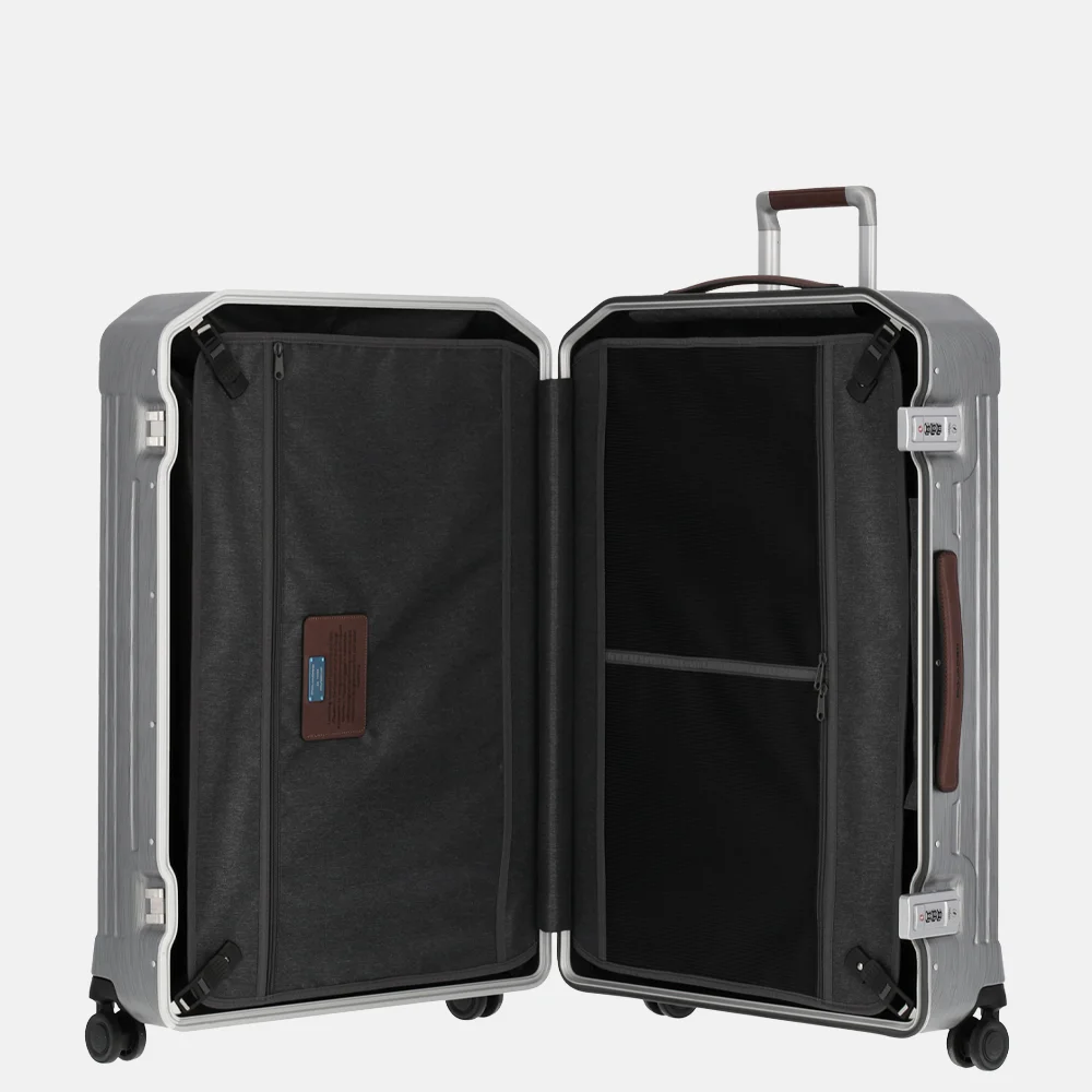 Piquadro reiskoffer 68 cm ncu nero bij Duifhuizen