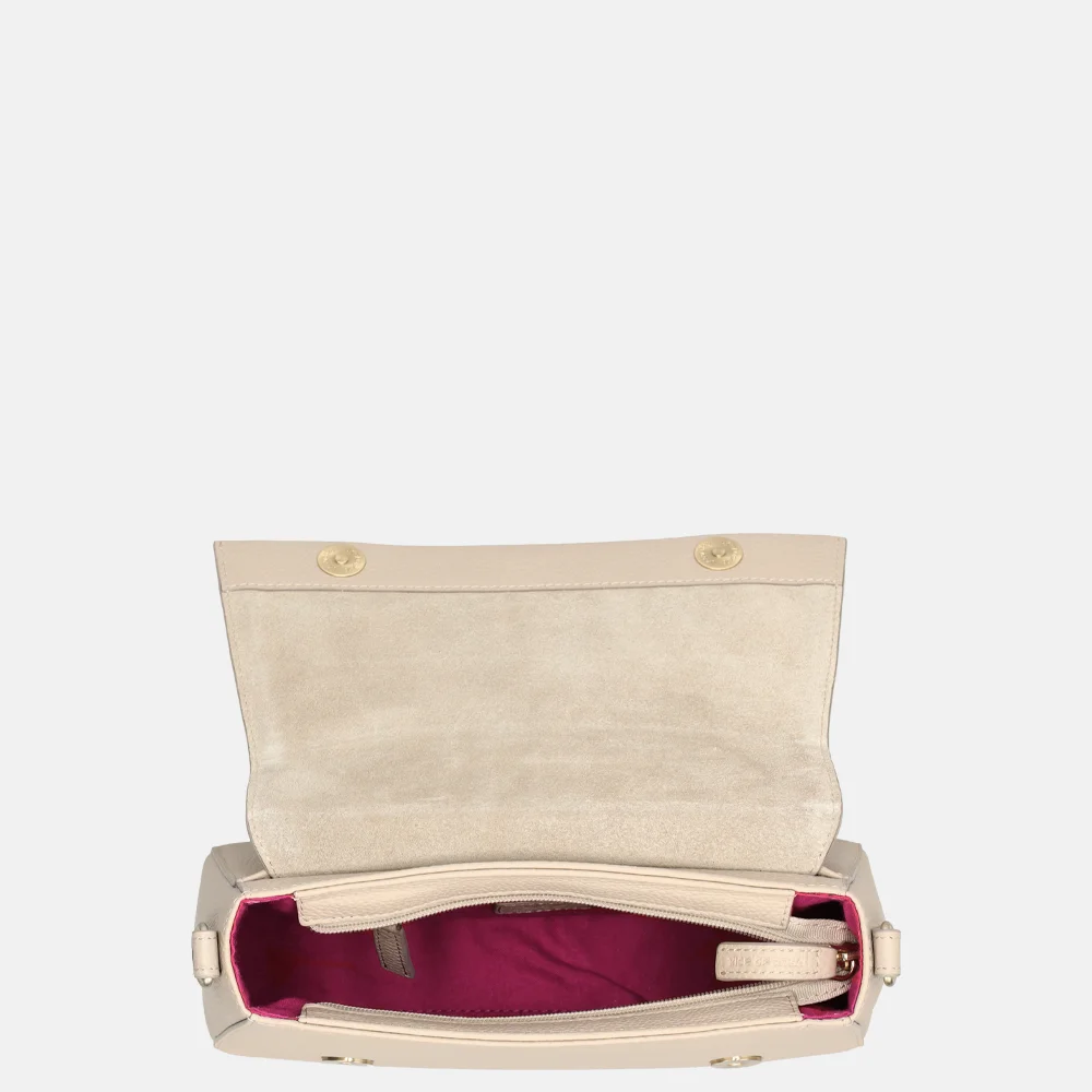 Rise of Rosa overslag crossbody tas offwhite bij Duifhuizen