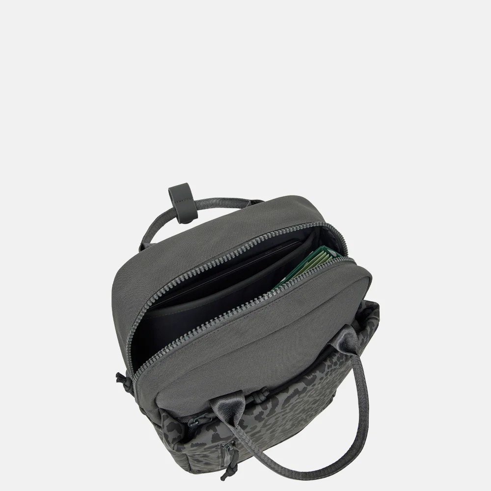 New Rebels Urban Miami laptoprugzak 13 inch black leopard bij Duifhuizen