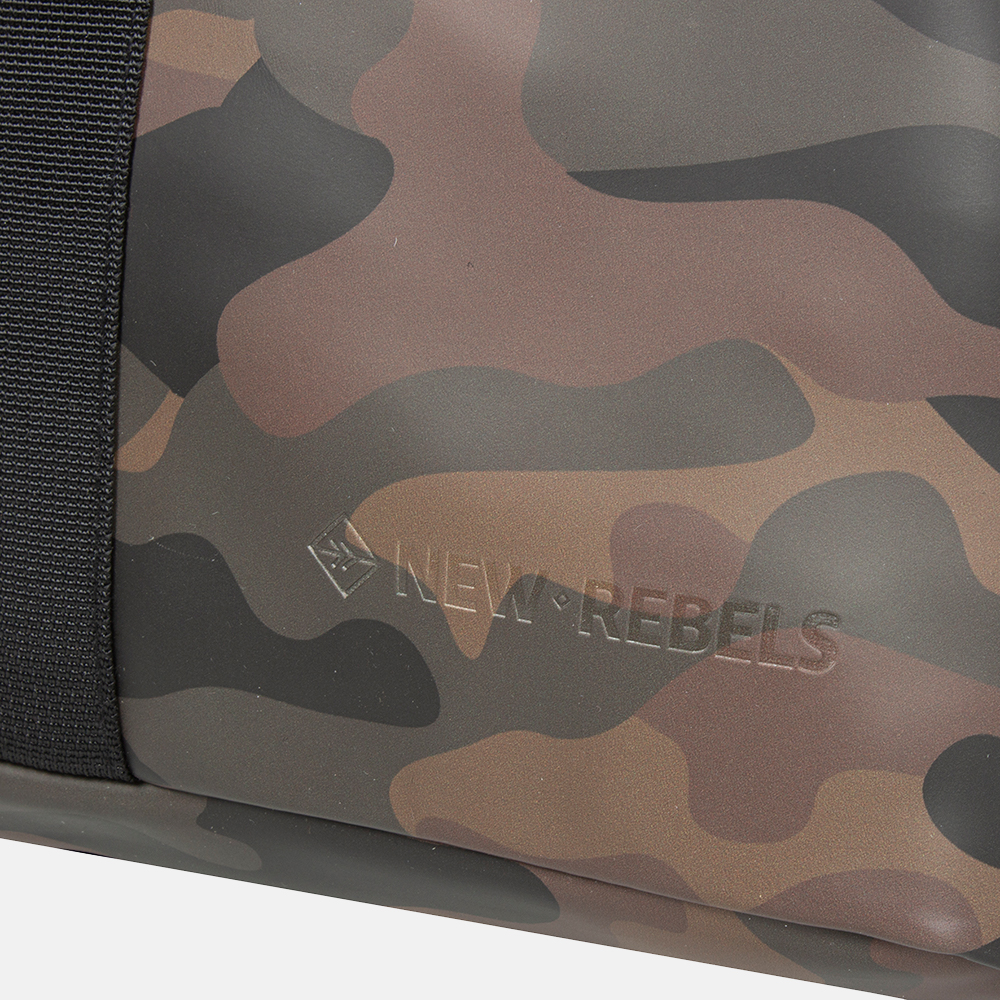 New Rebels Mart rugzak small green camouflage bij Duifhuizen