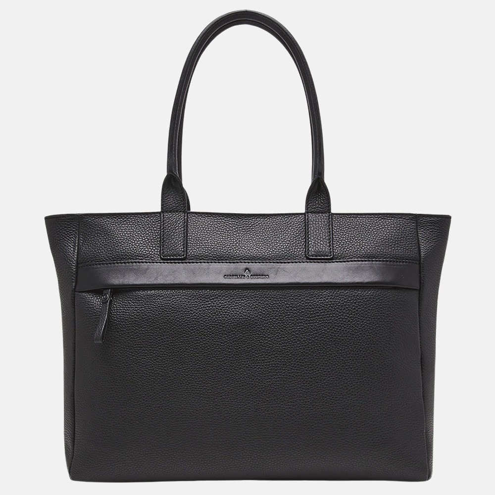 Castelijn & Beerens Anna shopper 15.6 inch onyx bij Duifhuizen