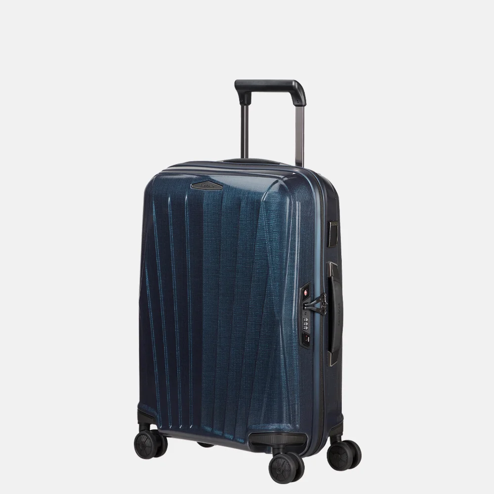 Samsonite Major-Lite handbagage koffer 55 cm Midnight Blue bij Duifhuizen