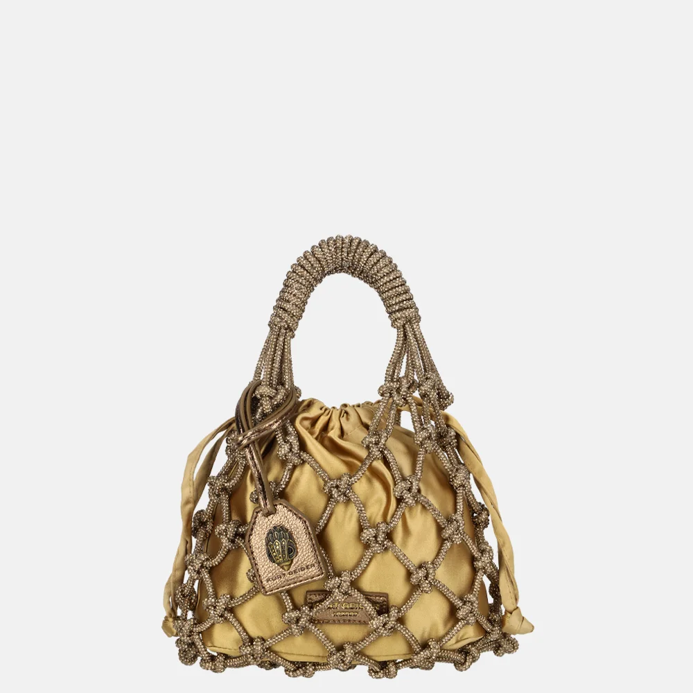 Kurt Geiger Macrame Crystal handtas S bronze