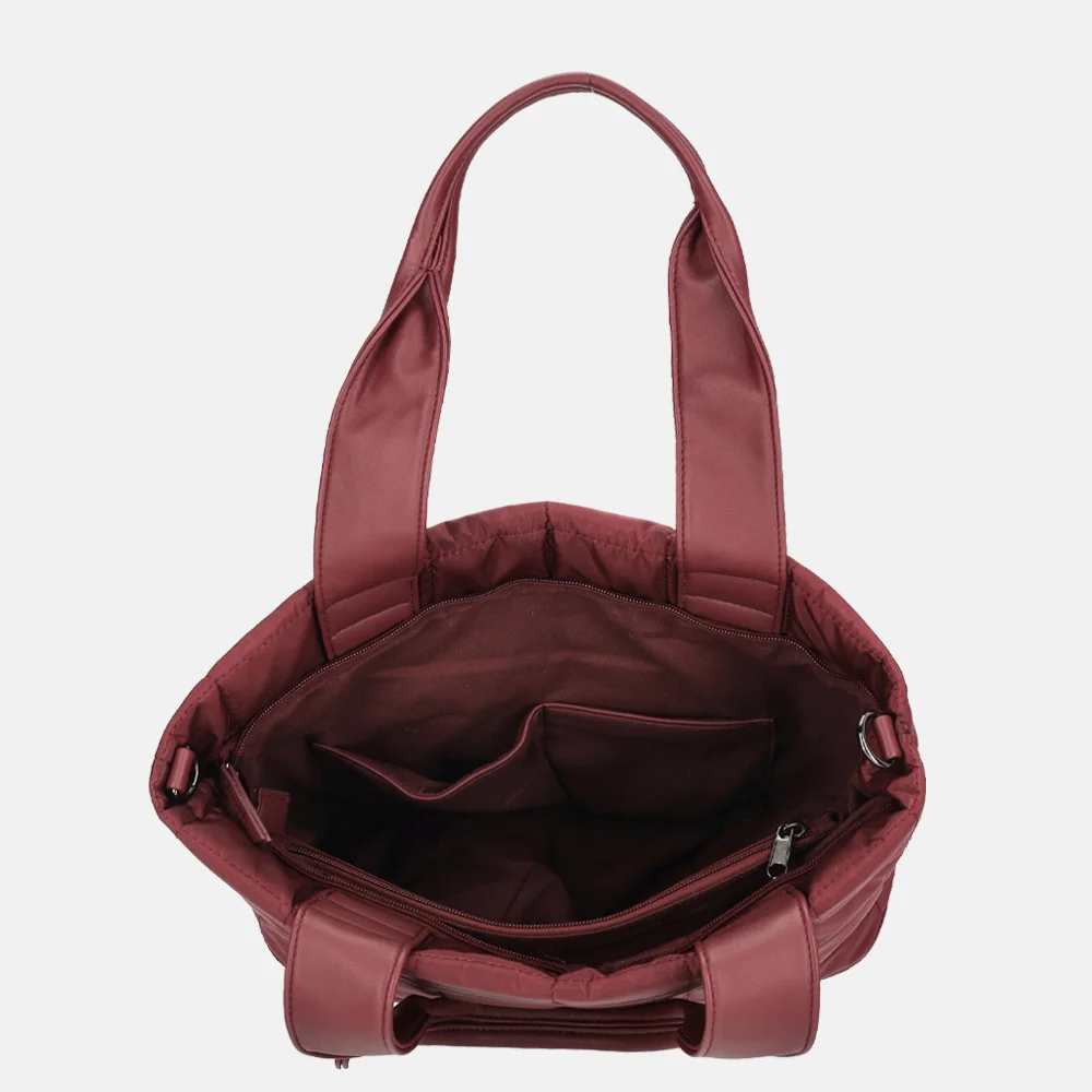 Enrico Benetti Demi shopper bordeaux bij Duifhuizen