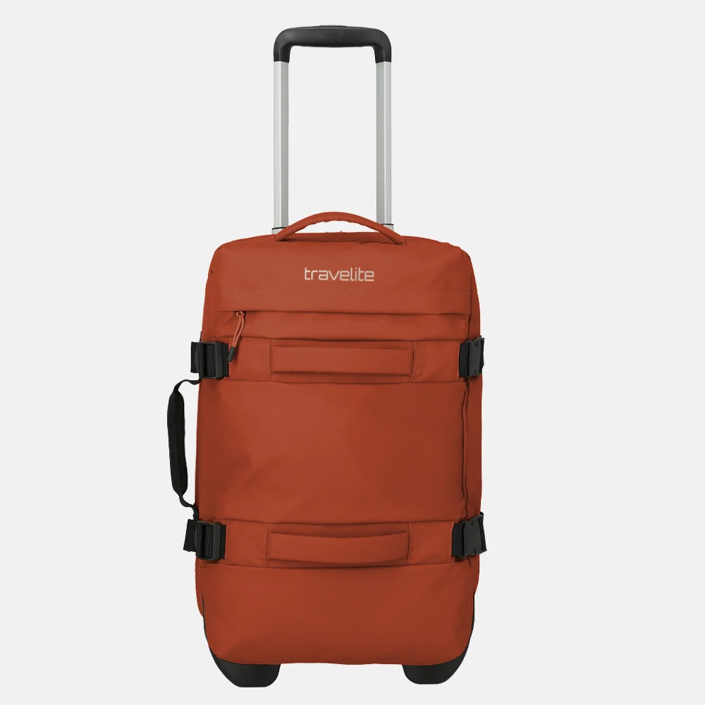 Travelite Bolonia wieltas S 53cm orange