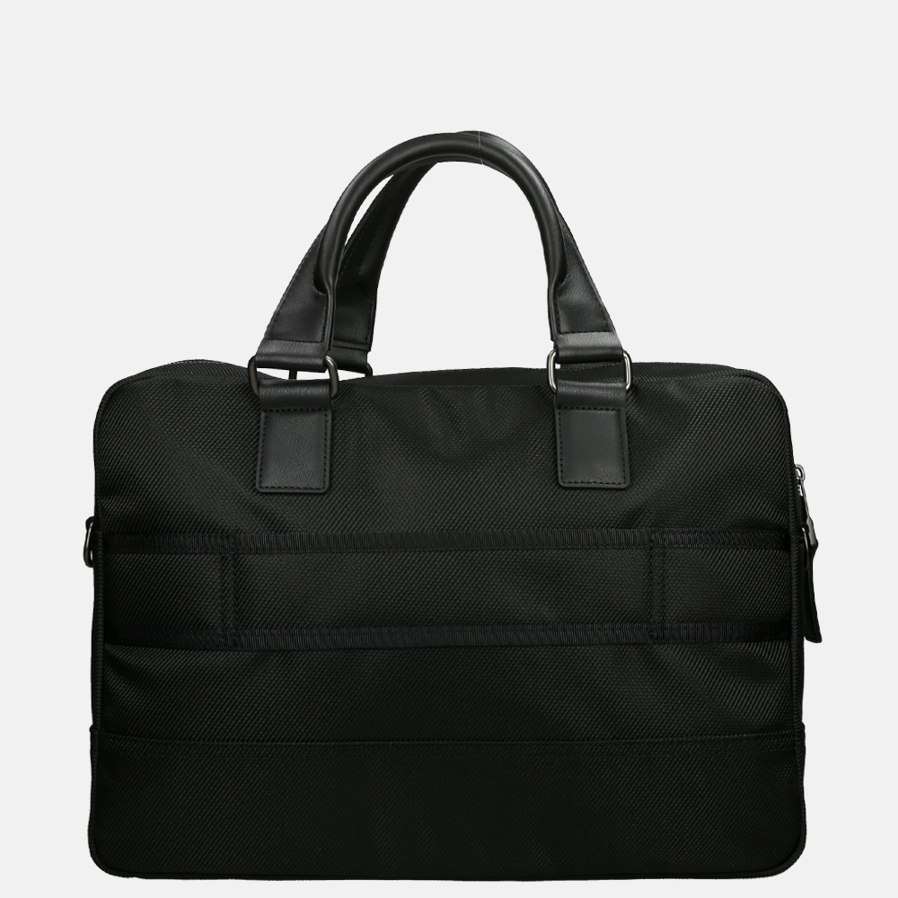 Tommy Hilfiger 1985 laptoptas  black bij Duifhuizen