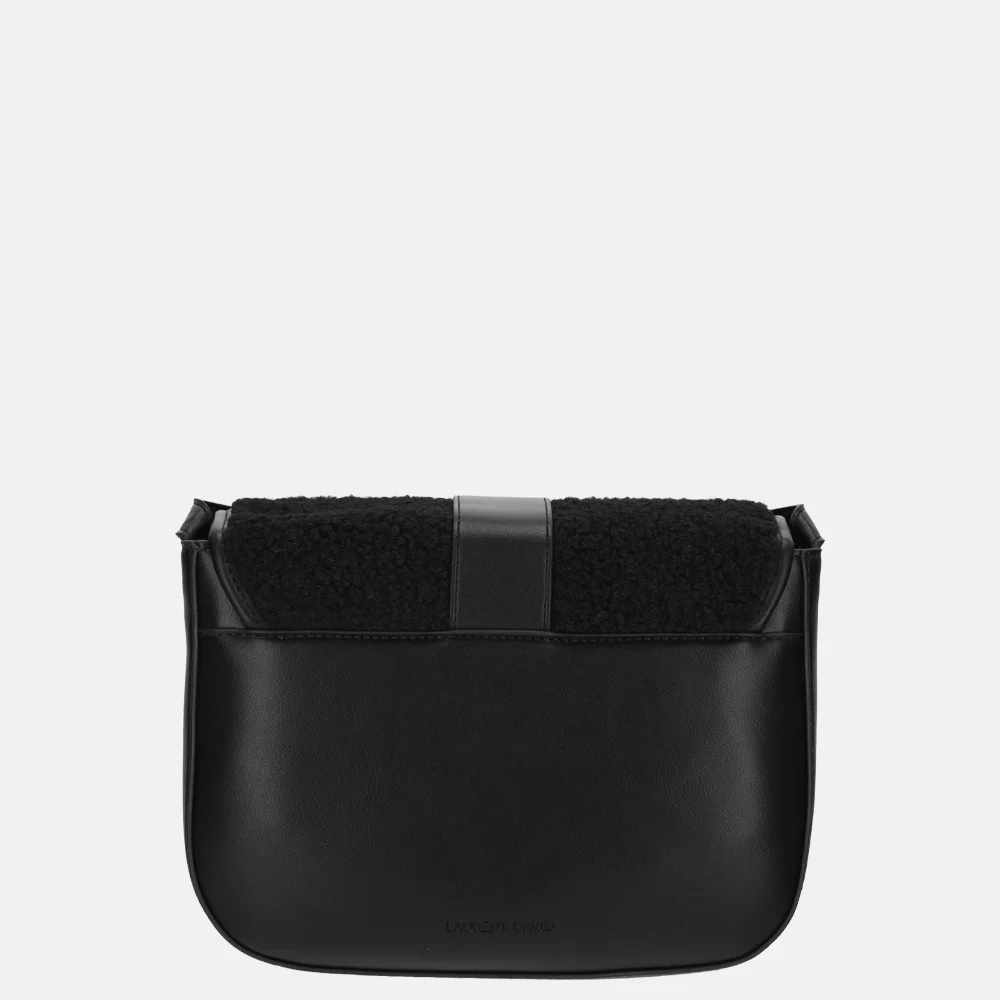 Laurent David crossbody tas teddy black bij Duifhuizen