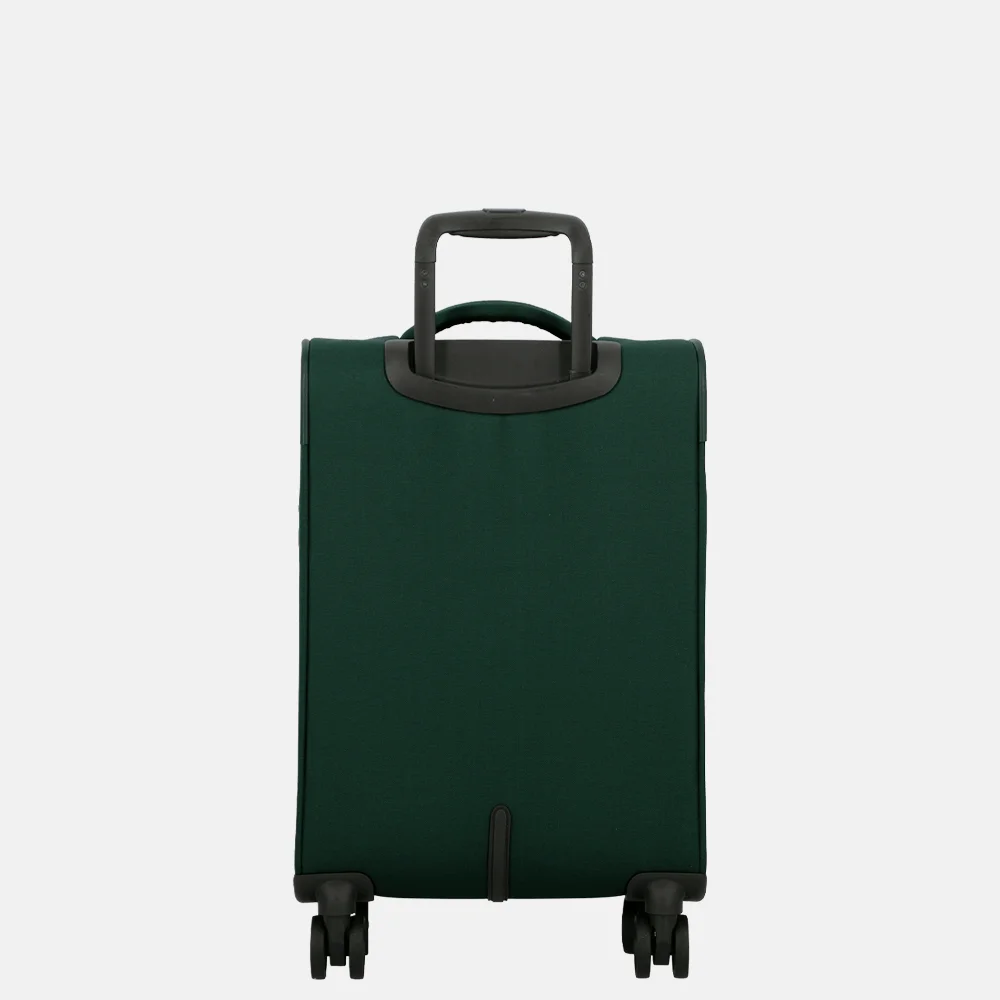 Jump Monthelys Souple Spinner 55cm Handbagage Koffer Donkergroen bij Duifhuizen