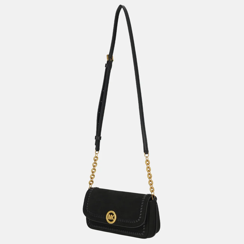 Michael Kors Nolita chain crossbody tas S black bij Duifhuizen