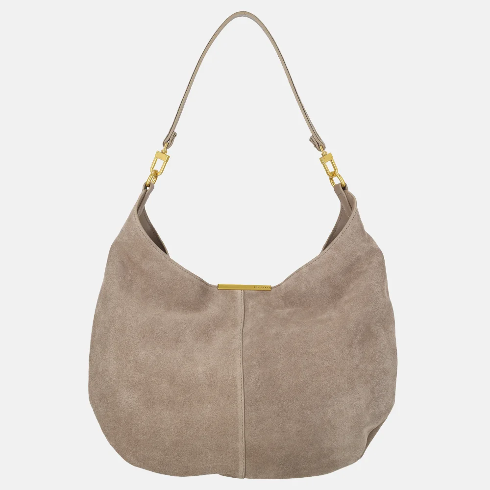 Ted Baker Ammilia schoudertas taupe bij Duifhuizen