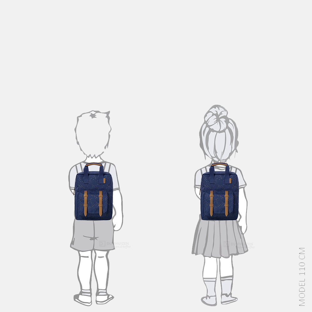 Fresk kinderrugzak indigo dots bij Duifhuizen