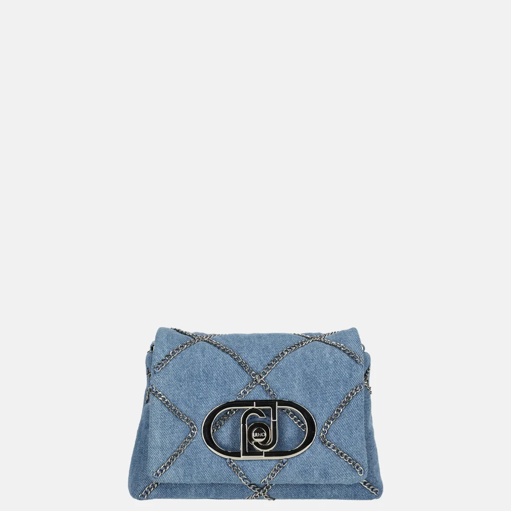 Liu Jo crossbody tas S light denim bij Duifhuizen